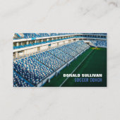 Voetbalkstadion, voetzoekerspeler/coach/Ref Visitekaartje (Voorkant)