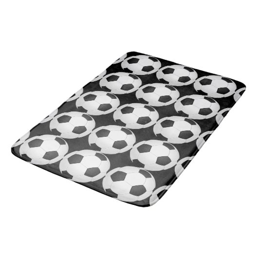 Voetballen Athletic Boy's Bath Mat (Gekanteld)