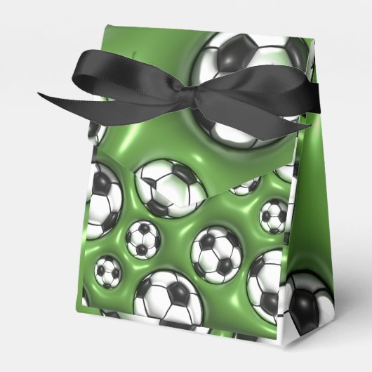 Voetballen Bedankdoosjes (Voorkant Zijde)