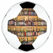 Voetballen bierflesjes (Voorkant)