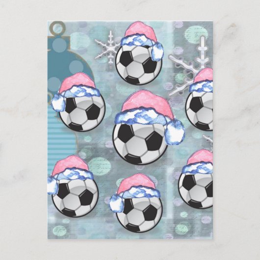 VOETBALLEN BRIEFKAART (Voorkant)