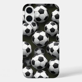 Voetballen iPhone 16 Plus Hoesje