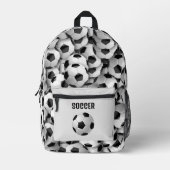 Voetballen Design Back Pack Bedrukte Rugzak (Voorkant)