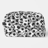 Voetballen Design Dopp Kit Bag Toilettasje (Voorkant)