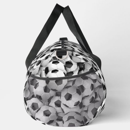Voetballen Design Duffeltas Plunjezak (Rechts)