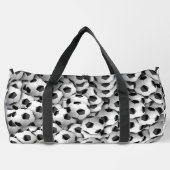 Voetballen Design Duffeltas Plunjezak (Achterkant)