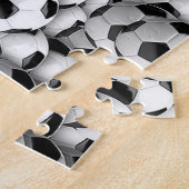 voetballen Foto Puzzle Legpuzzel (Zijkant)
