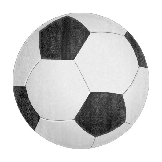 Voetballen glassnijplank voor Mannen grot Snijplank (Voorkant)