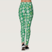 Voetballen Groen Leggings (Achterkant)