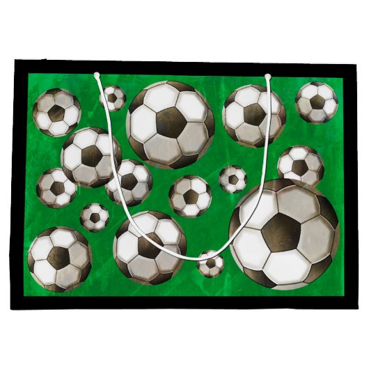 Voetballen Groot Cadeauzakje (Achterkant)