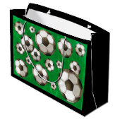 Voetballen Groot Cadeauzakje (Achterkant Gekanteld)
