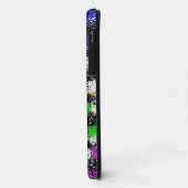 VOETBALLEN IN CHAOTISCHE KLEUR Case-Mate iPhone CASE (Achterkant/links)