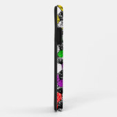 VOETBALLEN IN CHAOTISCHE KLEUR Case-Mate iPhone CASE (Achterkant/rechts)