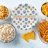 Voetballen Kinderen van Birthday Papieren Bordje