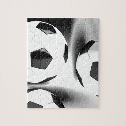 Voetballen Legpuzzel (Verticaal)