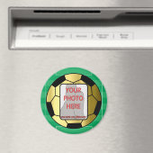  voetballen magneten voor  fotogoud (Insitu (Vaatwasser))