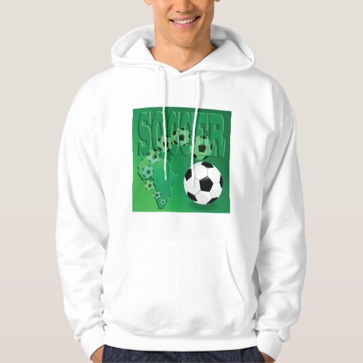 Voetballen Mannen Hoodie (Voorkant)