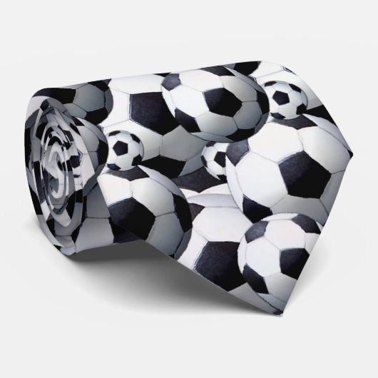 Voetballen Mannen Stropdassen (Opgerold)