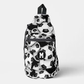 Voetballen met monogram sling bag (Voorkant)