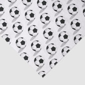 voetballen met schaduwen | Weefselpapier Tissuepapier (Detail)