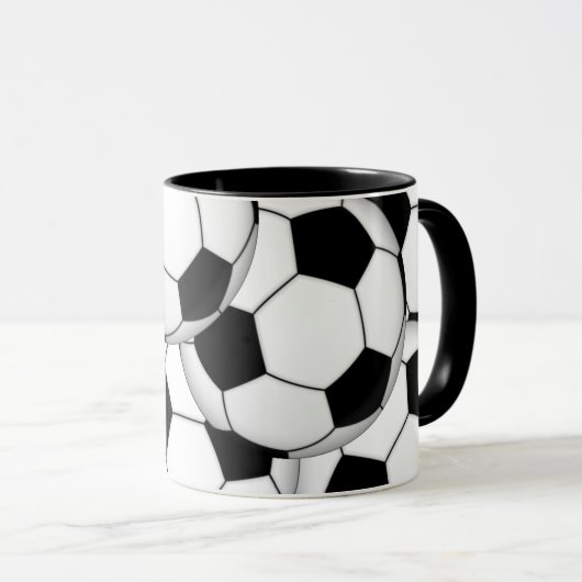  Voetballen Mok (Voorkant rechts)