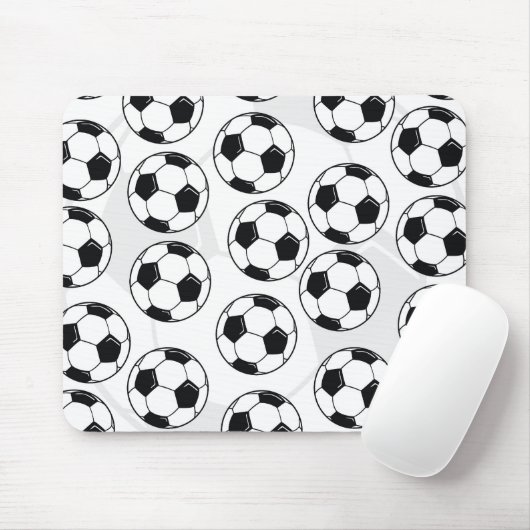 Voetballen Mousepad Muismat (Met muis)