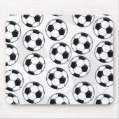 Voetballen Mousepad Muismat (Voorkant)