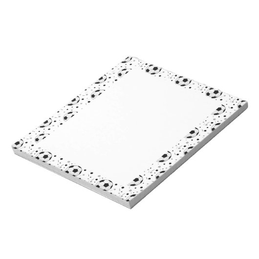 Voetballen Notitieblok (Linkerzijde)
