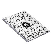 voetballen patronen jongens sport notitieboek (Rechterzijde)