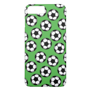 Voetballen patroon 	iPhone 8/7 plus hoesje