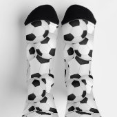 Voetballen patroon sokken (Top)