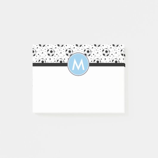 Voetballen Post-it® Notes (Voorkant)