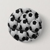 Voetballen Ronde Button 5,7 Cm (Voorkant)