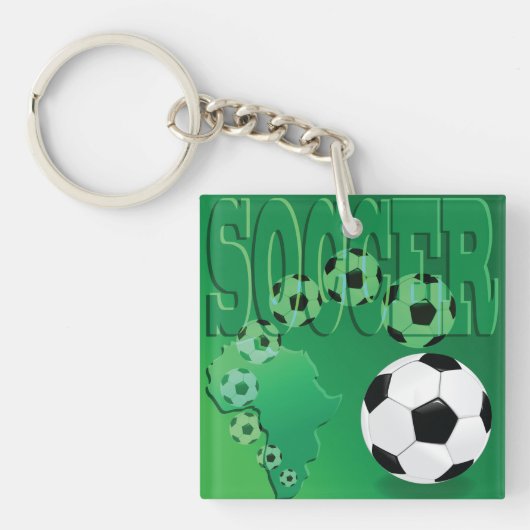 Voetballen Sleutelhanger (Voorkant)