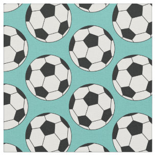 voetballen Sport Blauwgroen Stof