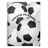 Voetballen Sport Notitieboek (Voorkant)