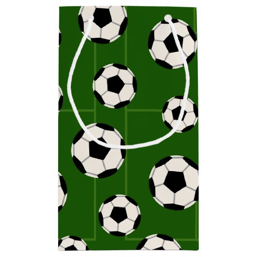 Voetballen sportschuttspatten klein cadeauzakje (Achterkant)