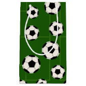 Voetballen sportschuttspatten klein cadeauzakje (Voorkant)
