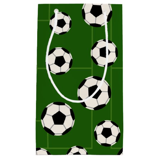 Voetballen sportschuttspatten klein cadeauzakje (Voorkant)