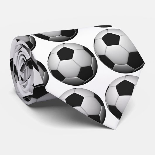 Voetballen Stropdas (Opgerold)