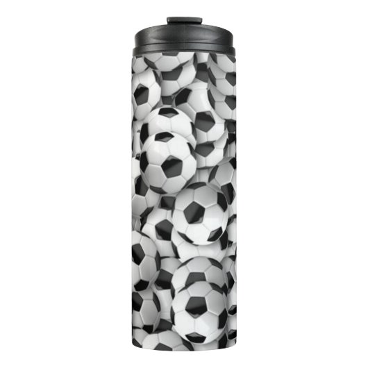 Voetballen thermische trommel thermosbeker (Voorkant)