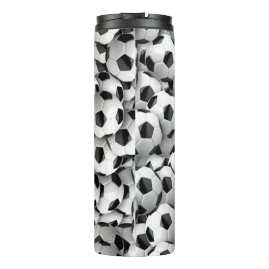 Voetballen thermische trommel thermosbeker (Achterkant)
