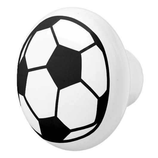 Voetballen trekknoppen voor de kamer van het kind keramische knop (Rechts)