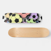 Voetballen van Kleurskateboard Persoonlijk Skateboard (Horizontaal)