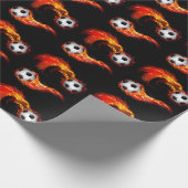 Voetballen Verpakkingspapier Cadeaupapier (Hoek)