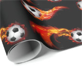 Voetballen Verpakkingspapier Cadeaupapier (Rol Hoek)