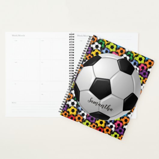 Voetballen Weekelijks/Maandelijks Planner (Display)