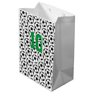 Voetballen White Black Aangepast aantal poorten Medium Cadeauzakje