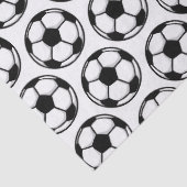 Voetballen White Black Sportteam Kinderen van zate Tissuepapier (Detail)