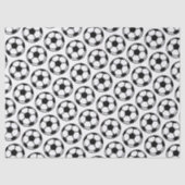 Voetballen White Black Sportteam Kinderen van zate Tissuepapier (Voorkant)